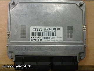 ΕΓΚΕΦΑΛΟΣ Audi-1.6i-A4 -2003-102.0PS / 75.0KW 8E0906018AH Siemens 5WP40170