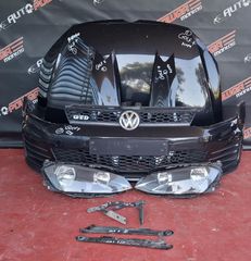 VW GOLF 7 2013-2016 ΜΟΥΡΗ ΚΟΜΠΛΕ diesel  GTD Α2* - SΕΤ ΑΕΡΟΣΑΚΟΙ M*