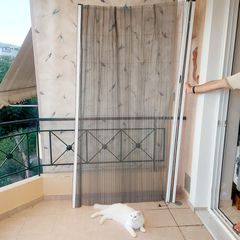 Συρόμενες Σίτες  Αλουμινίου Πλισέ 4τμχ – Ύψος 218-219 εκ., σε άριστη κατάσταση