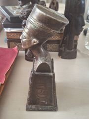Προτομή Νεφερτίτης (αιγυπτιακό στυλ, μπρούτζινη-thumb-3