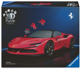 Ravensburger - Iconics Ferrari SF 90 Stradale 108p (12008041) / Toys