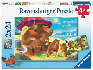 Ravensburger - Bear Family Vacations 2x24p (12004046) / Toys
