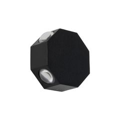 Φωτιστικό Τοίχου - Απλίκα LED 8W 1000lm 30° AC 220-240V Αδιάβροχο IP65 Θερμό Λευκό 2700K - CREE XPE Chip & TÜV SÜD Driver - Μαύρο Ματ - Μ10 x Π4 x Υ10cm - 5 Χρόνια Εγγύηση
