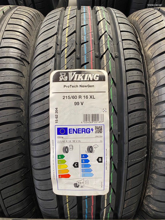 215/60/16 Viking 99v Καινούργια τετράδα με τοποθέτηση