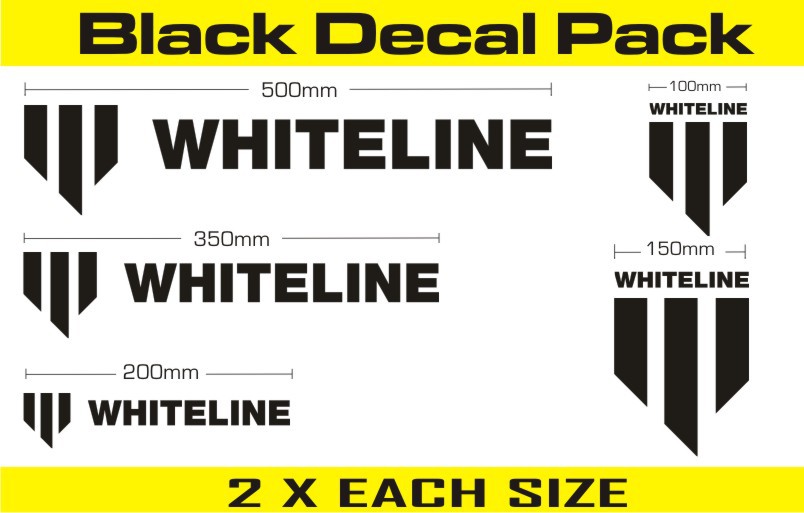 Whiteline Decal Kits
