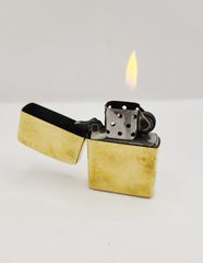 Zippo gold-plated polished solid brass αναπτήρας USA A9526 ΤΙΜΗ 55 ΕΥΡΩ