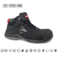 ΜΠΟΤ. DUNLOP FIRST ONE ADV-EVO ΜΑΥΡ/ΚΟΚ S3 ΜΕΓ.43