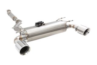 3" Cat-Back System with Varex Muffler, 304 Stainless Steel