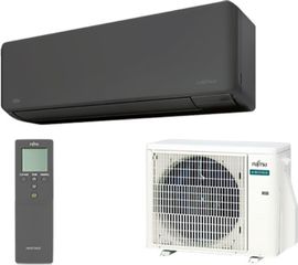Fujitsu Standard Series ASEH12KMCG-B/AOEH12KMCG Κλιματιστικό Inverter 12000 BTU A++/A+++ με Wi-Fi Black Μαύρο