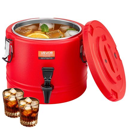 Μονωμένος Διανομέας Ροφημάτων VEVOR για Ζεστά και Κρύα Ροφήματα Κανάτα Ψύξης 2,2 Gal/8 L