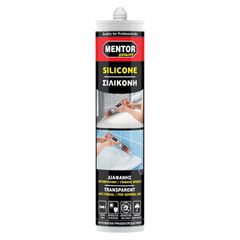 MENTOR Σιλικόνη Γενικής Χρήσεως 280ml Διάφανη