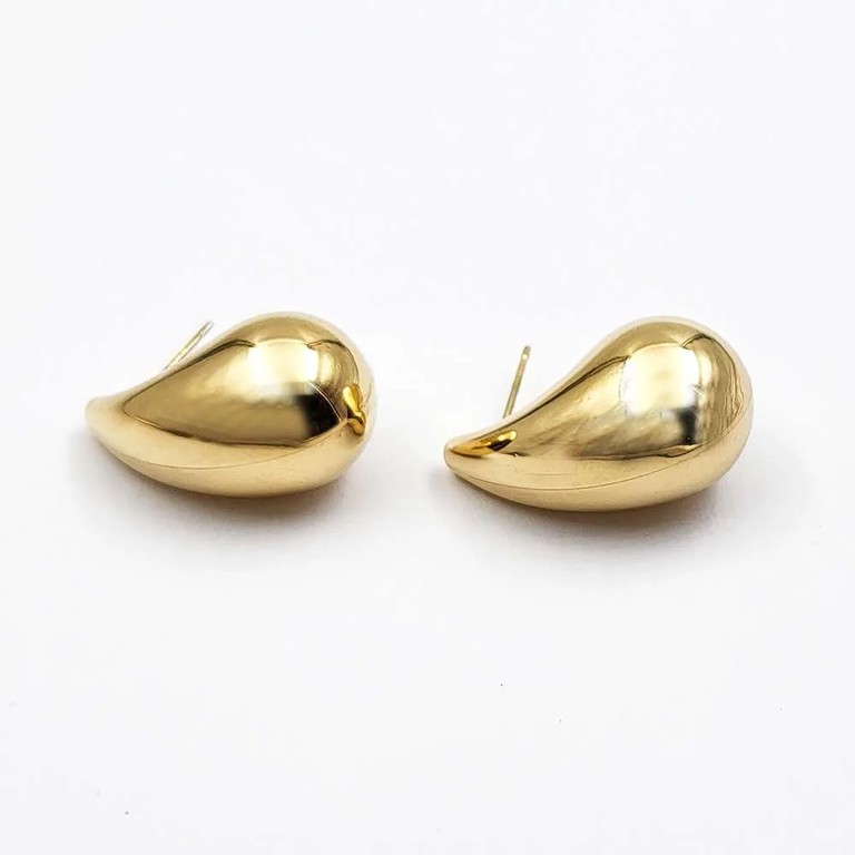 Gold drop earrings γυναικεία σκουλαρίκια