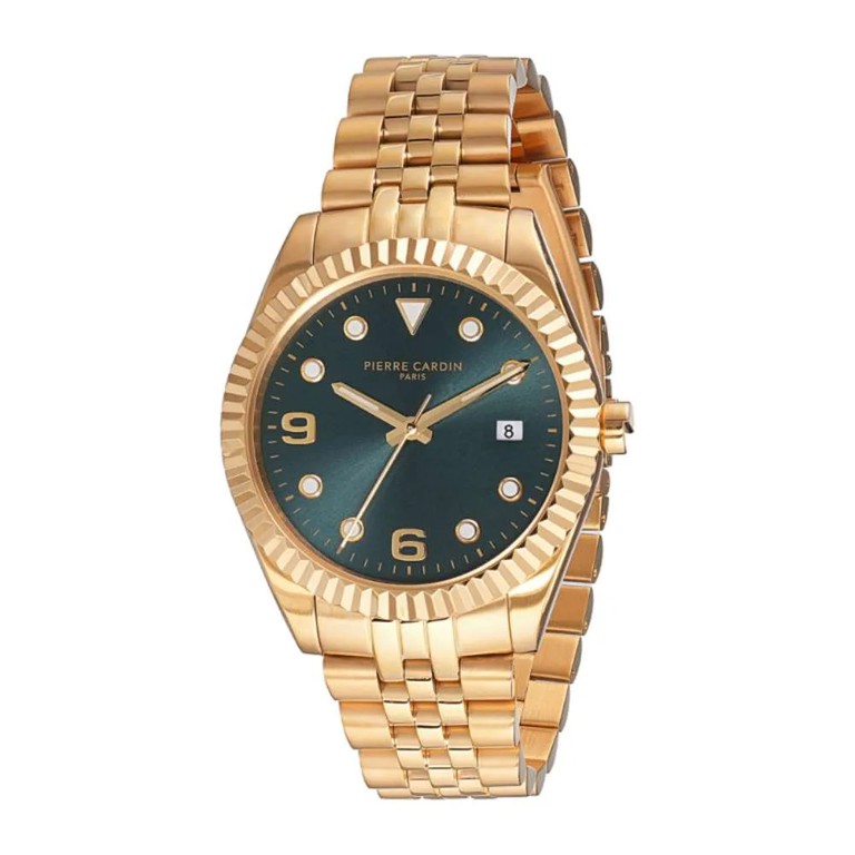Pierre Cardin Opera gold green dial