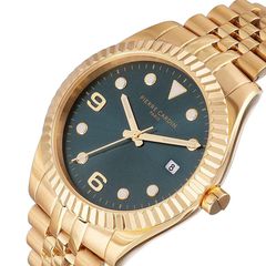 Pierre Cardin Opera gold green dial-thumb-1