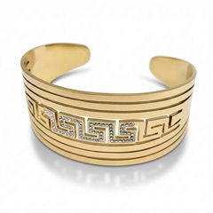 Meandros gold bracelet