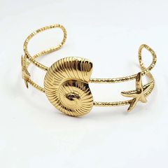 Sea and sun gold bracelet