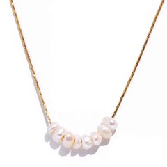 Χρυσό κρεμαστό pearl fantasy