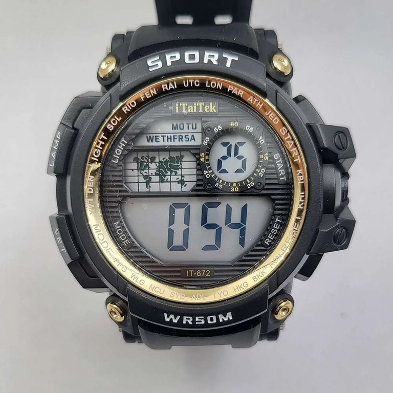 Sport ρολόϊ chrono χρυσό