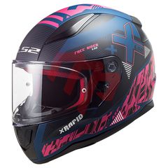 ΚΡΑΝΟΣ LS2 FF353 RAPID XTREET MATT BLUE PURPLE S MOTOPAPADOGIANNIS