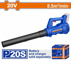 WADFOW ΦΥΣΗΤΗΡΑΣ ΚΗΠΟΥ ΜΠΑΤ. Li-ion 20V SOLO ΧΩΡΙΣ ΜΠΑΤΑΡΙΑ & ΦΟΡΤΙΣΤΗ (WBLP520)