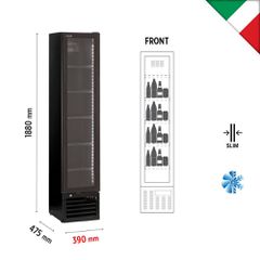 INOXWEB 2026-Βιτρίνα συντήρησης THIN COOLER BLACK-thumb-1