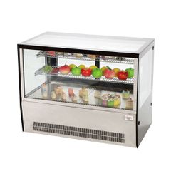 INOXWEB 2026-Βιτρίνα συντήρησης επιτραπέζια πανοραμική 125lt GN900RT