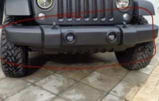 Προφυλακτήρας wrangler JK