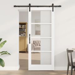 Συρόμενη Πόρτα ORKDAL Λευκό 83 x 202 εκ. 3331942