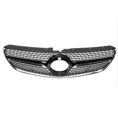 Μάσκα Για Mercedes-Benz Vito W447 14-19 Diamond Look Μαύρο/Χρώμιο 1 Τεμάχιο-thumb-1