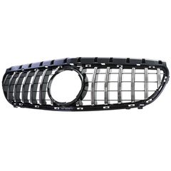 Μάσκα Για Mercedes-Benz B-Class W246 14-18 GT Amg Panamericana Look Μαύρο/Χρώμιο 1 Τεμάχιο-thumb-2