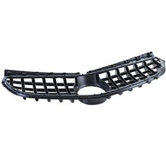 Μάσκα Για Mercedes-Benz B-Class W246 14-18 GT Amg Panamericana Look Μαύρο/Χρώμιο 1 Τεμάχιο-thumb-5