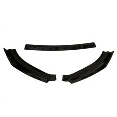 Μπροστινό Spoiler Για VW Golf VII (7) 12-17 Standard Έκδοση Μαύρο Χρώμα Από Abs Πλαστικό 3 Τεμάχια-thumb-1