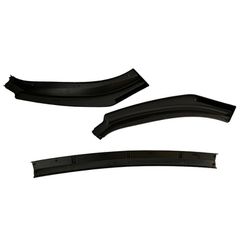 Μπροστινό Spoiler Για VW Golf VII (7) 12-17 Standard Έκδοση Μαύρο Χρώμα Από Abs Πλαστικό 3 Τεμάχια-thumb-4
