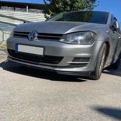 Μπροστινό Spoiler Για VW Golf VII (7) 12-17 Standard Έκδοση Μαύρο Χρώμα Από Abs Πλαστικό 3 Τεμάχια-thumb-5