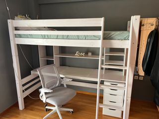 Σετ Κουκετα με ενσωματωμένο γραφείο (entos mojo set)