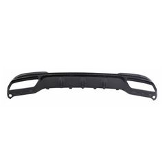 Diffuser Πίσω Προφυλακτήρα Για Mercedes-Benz E-Class W212 13-16 Amg Sport Μαύρο Με Μαύρο Γυαλιστερό