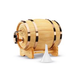The Source – Wooden Keg Whiskey Barrel – Μίνι βαρέλι ουίσκι με βρυσάκι για αυθεντική εμπειρία