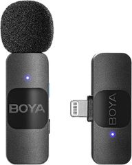 Boya BY-V1 Lightning Ασύρματο Μικρόφωνο Πέτου Clip On
