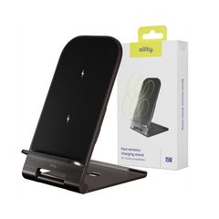 Ασύρματος φορτιστής Allity AWC-100-15W 15W γραφίτης