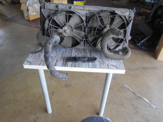 TOYOTA CELICA 01-06 ΜΕΤΩΠΗ  -ΨΥΓΕΙΟ ΝΕΡΟΥ -ΒΕΝΤΥΛΑΤΕΡ ΔΙΠΛΟ -ΚΑΘΡΕΠΤΗ ΑΡΙΣΤΕΟ ΗΛΑΚΤΡΙΚΟ ΔΥΧΤΙ ΜΕΣΑΙΟ ΠΡΟΦΥΛΑΚΤΡΑ-thumb-1