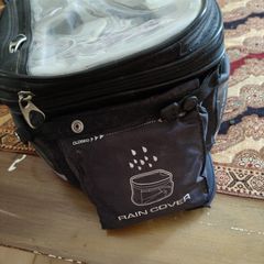 Tank bag SILVER GIVI tank lock