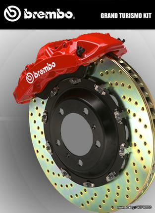 BREMBO RACING GRAN TURISMO KIT για AUDI Q7 πίσω φρένα