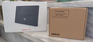 Πωλείται Modem Router Vodafone H 300s + Nokia μετατροπέας από οπτικό σε ethernet