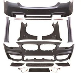 Body kit για BMW F10 (2010+) - M4 design με διπλό diffuser με ανοίγματα για parktronic