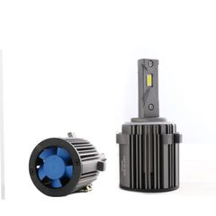 Led λάμπες για VW Golf 6 / Golf 7 / Mercedes Sprinter (2006-2018) μοντέλο A60 για μεσαία ή μεγάλα φώτα 20000 lumen , 55 Watt - CANBUS 6000K - 1400% πιό έντονη φωτεινότητα 2τμχ.-thumb-7