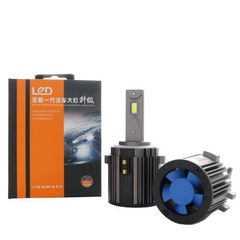 Led λάμπες για VW Golf 6 / Golf 7 / Mercedes Sprinter (2006-2018) μοντέλο A60 για μεσαία ή μεγάλα φώτα 20000 lumen , 55 Watt - CANBUS 6000K - 1400% πιό έντονη φωτεινότητα 2τμχ.-thumb-5