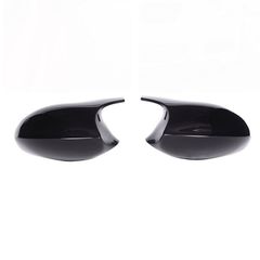 Καπάκια Καθρεφτών Για Bmw 1 E87/E81/E82/E88, 3 E90, E91 05-08 / E92, E93 06-10 M3/M4 Look Μαύρο Γυαλιστερό 2 Τεμάχια