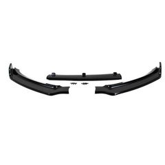 Μπροστινό Spoiler Για Audi A4 B8 11-15 Facelift Γυαλιστερό Μαύρο 3 Τεμάχια-thumb-1