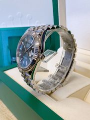 Rolex Datejust Replica Green Dial 41mm-thumb-3