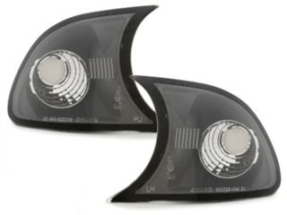 Φλας δίπλα στο φανάρι BMW E46 cabrio  (2001-2003) - μαύρο - σετ 2τμχ.